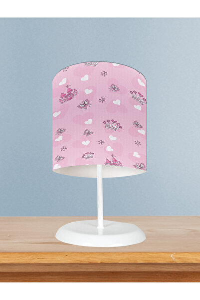 BAMBAŞKA MODA Baby and Children's Room Butterfly Patterned Lampshade with Sound