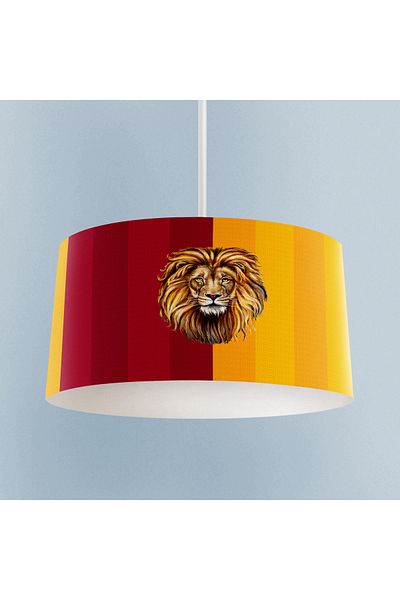 BAMBAŞKA MODA BABY AND KIDS ROOM Lion Patterned Chandelier