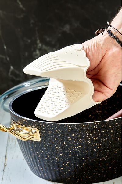 Cooker Luxury Fireproof Silicone Oven Gloves