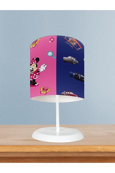BAMBAŞKA MODA Baby and Children's Room Pink Blue Hopscotch Lampshade