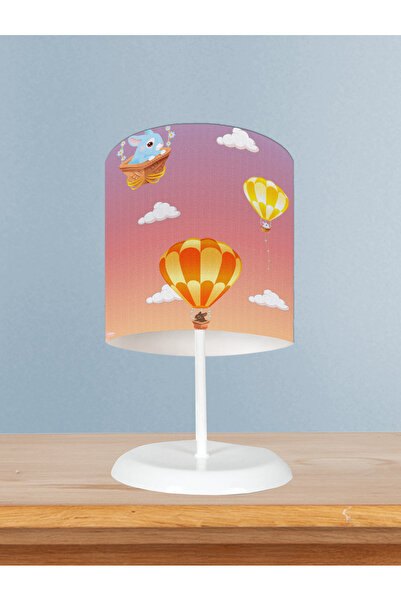 BAMBAŞKA MODA غرفة الأطفال والرضع بالون وعاكس الضوء منقوش على شكل أرنب