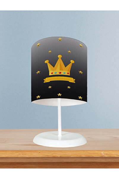 BAMBAŞKA MODA غرفة الأطفال والرضع عاكس الضوء بنمط تاج الملك