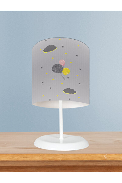 BAMBAŞKA MODA غرفة الأطفال والرضع باللون الرمادي مع بالونات على شكل سحابة مرص...