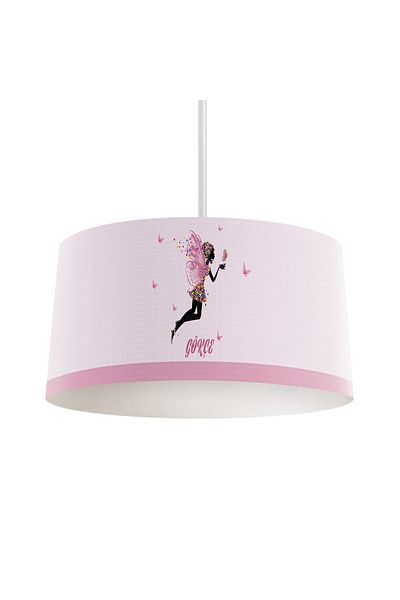 BAMBAŞKA MODA BABY AND KIDS ROOM Flying Butterfly Princess Patterned Chandelier