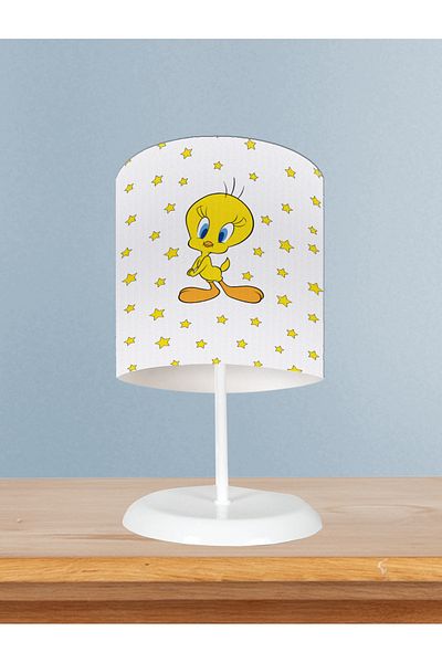 BAMBAŞKA MODA Baby and Kids Room Hopscotch Yellow Star Pattern Lampshade