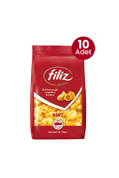 FİLİZ Mantı Makarna X10 Adet 500 G