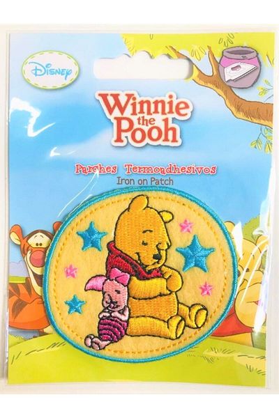 Winnie The Pooh Broderie brodată care se lipsește cu fier de călcat - Patch - Patch Seria 8 Motiv de călcat