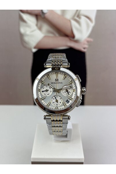 Momentus Çelik Spor Kadın Kol Saati 10 Atm Su Geçirmez 3 Yıl Garantili