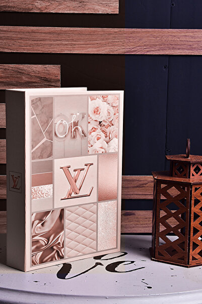 bymat Dekoratif Kutu - Kitap Kutu - Soft Görünmlü Kutu - Book Box