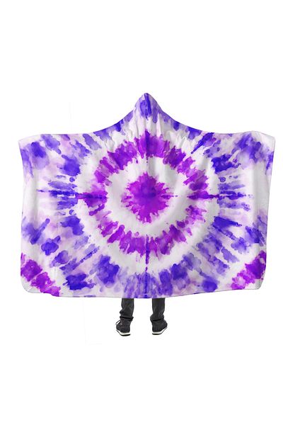 WALLHANG Batik Welsoft Hooded Blanket, Single Blanket