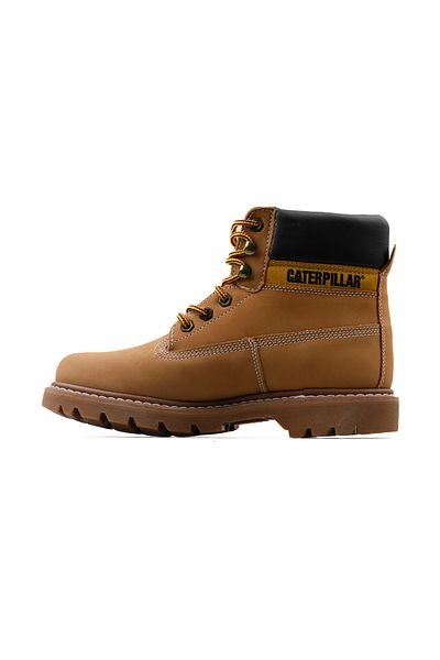 Caterpillar Κίτρινες Ανδρικές Μπότες Casual 015M 100031 -Colorado-Honey-Nubuck