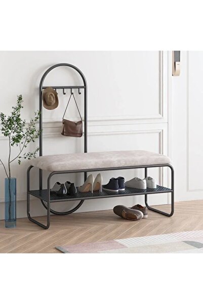 larissa design Metal bench ayakkabılık