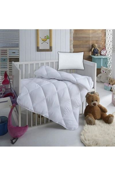 Elyaf Sepeti Baby Quilt Set Baby Quilt (100x150 cm) + Baby Pillow