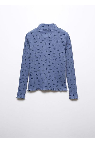 MANGO Kids Tricou Albastru Pentru Copii