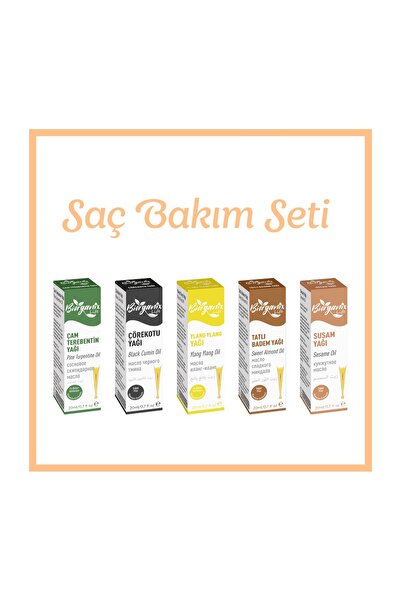 Biorganix Life Saç Bakım Yağı Seti 5'li X 20 ml