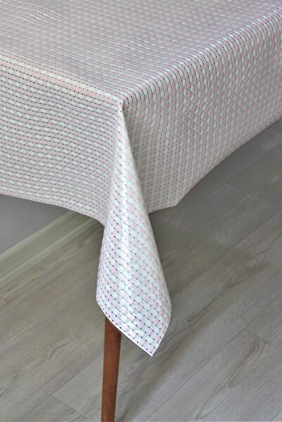 DedeEvTekstil Pvc Şeffaf Kaplama Silinebilir Masa Örtüsü Hasır-476