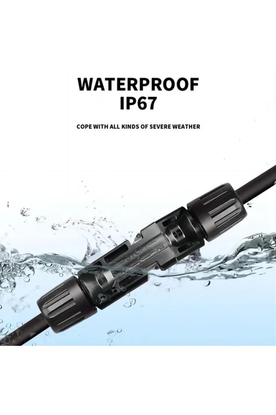 Genel Markalar 5 Takım MC4 Solar Güneş Paneli Konnektörü