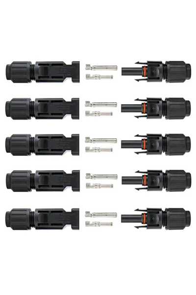 Genel Markalar 5 Takım MC4 Solar Güneş Paneli Konnektörü