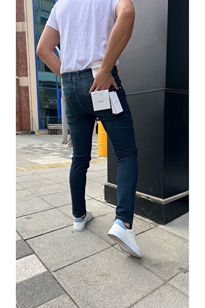 Ser Joven Ανδρικό τζιν παντελόνι σε πράσινη κοκαλιάριστη εφαρμογή