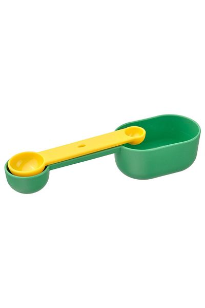 IKEA Uppfylld Scale Spoon 2 Pack Yellow - Green