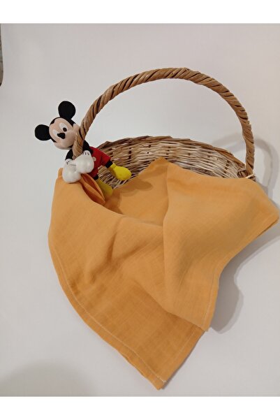 Wenaris 100% Organic Cotton Multi-Purpose Muslin Blanket 80 X 100