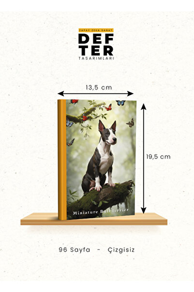 YAPAY ZEKA SANAT Caiete cu specii de câini din lume, set de 5 cu linii19