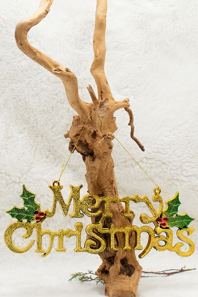Waldern Ornament pentru Pom de Crăciun Scrisoare de Crăciun Fericit 25*9 Cm