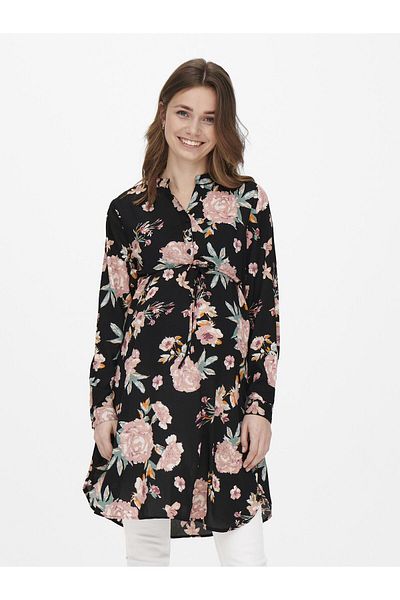 ONLY MATERNITY Tunika Mama V-Ausschnitt