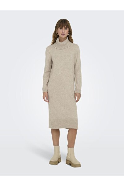 ONLY Strickkleid Onlbrandie Langes Kleid