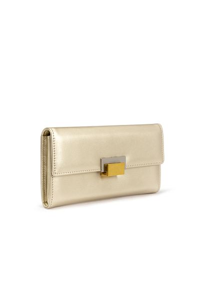 İpekyol Stylish Wallet with Metal Buckle