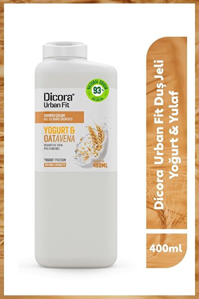 DICORA URBAN FIT Vitamin Yogurt and Oat Fit Shower Gel 400 ml