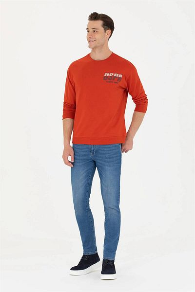 U.S. Polo Assn. 1667755   Erson Us Polo Assn. Men's Red Sweat - G081Gl082