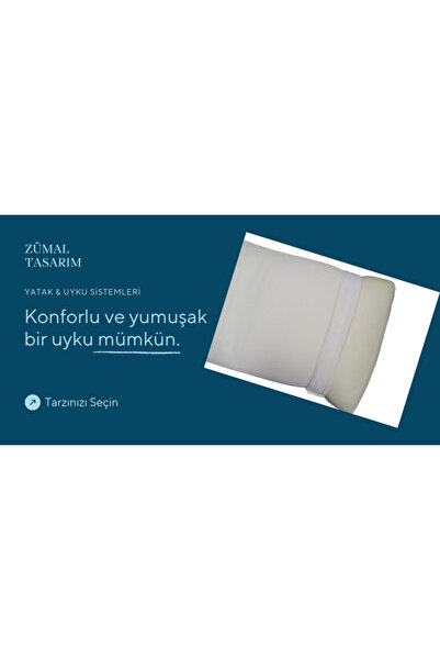 ZÜMAL 0 - 499 г Ортопедична ергономічна подушка Visco (тканина з алое вера) А...