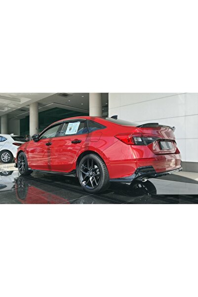 Genel Markalar Honda Civic FE1 2022 İçin Uyumlu Arka Flap Takımı Piano Black