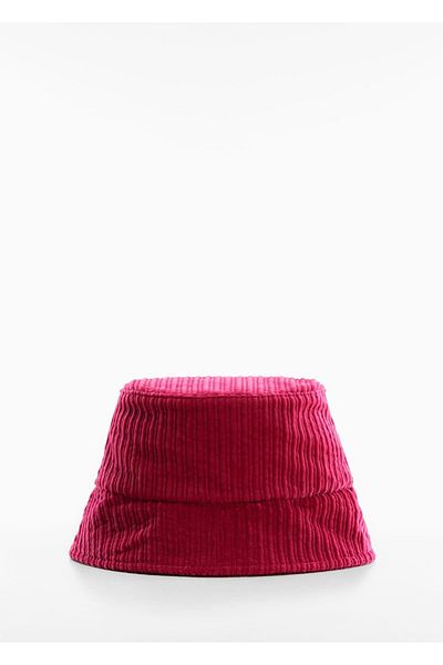 MANGO Woman Bucket Hat aus Baumwolle