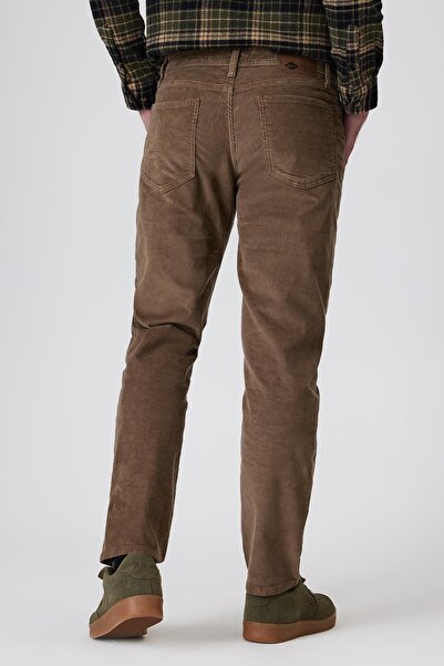 Lee Cooper Rıcky Erkek Kadıfe Pantolon Bej