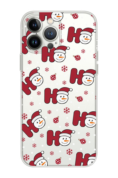shoptocase Iphone 15 PRO MAX Uyumlu Yılbaşı Noel Hediyelik Telefon Kılıfı