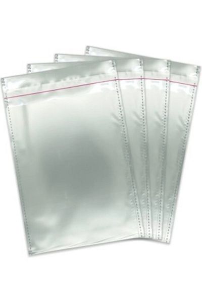 Ambalaj Evi Ασημί Luxury Metallic Αυτοκόλλητο Πακέτο Δώρου 35x50 cm 10 τμχ