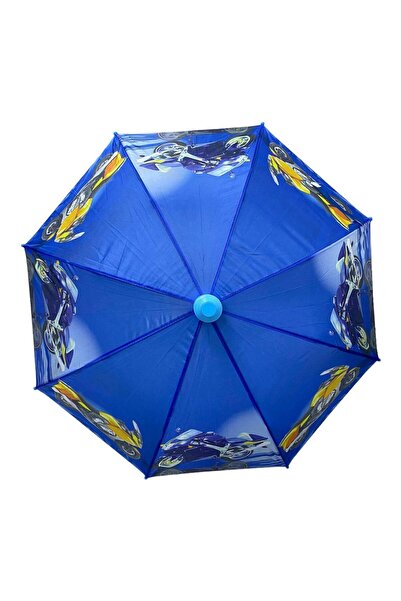 Marlux Bardaklı Korumalı Erkek Çocuk Mavi Baskılı Şemsiye 709662