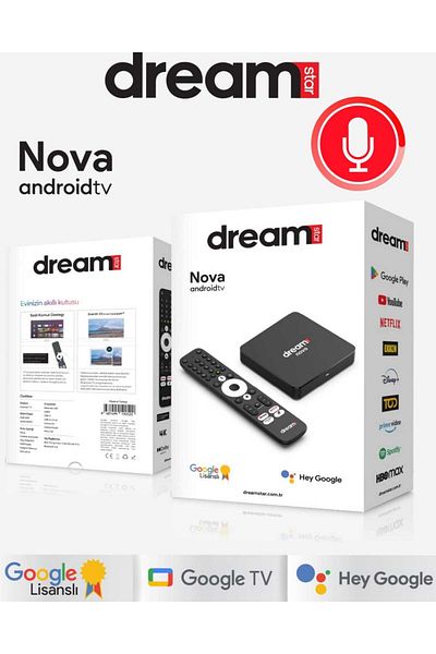 Dreamstar Nova |   Tvplus (4K Licensed Android Tv Box with 12 Months Premium Assembly Gift) |   32Gb Memory