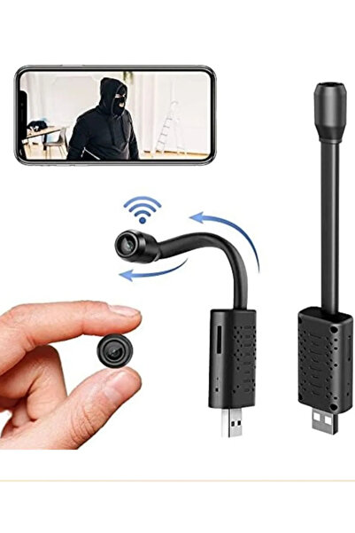WİFİCAM Mini Kamera WiFi 1080P HD Gizli Taşınabilir Mini USB Kamera Hareket A...