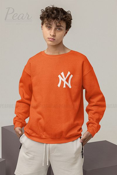 Pear Wear Ανδρικό φούτερ με στάμπα NY