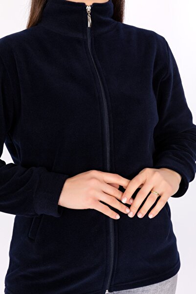 Ümiteks world of clothes Синій полярний кардиган - на блискавці