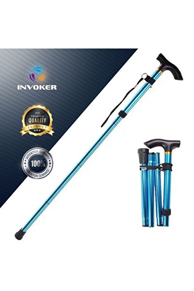 INVOKER Katlanabilir ve Ayarlanabilir Baston Yürüyüş Bastonu 1. Sınıf Malzeme...