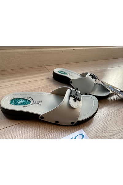 Ceyo WOMEN'S BEIGE COLOR SINGLE STRAP ORTHOPEDIC SOLE GEL SOLE SLIPPERS FOR HEEL DISTRESS 6500-1