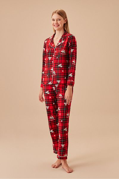 SUWEN Set de pijamale masculine Koalina