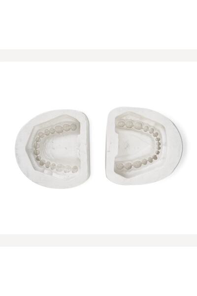 POLYWAX Silikon Kalıbı Dişli Damak  Üst+Alt Çene