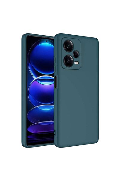 Fibaks حافظة لهاتف Redmi Note 12 Pro Plus 5G مع غطاء من السيليكون الناعم المزخرف للكاميرا