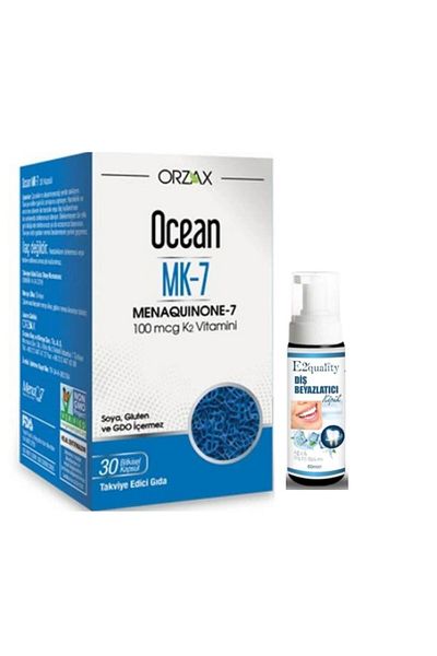 Ocean Orzax Ocean MK-7 - 30 Capsules Whitening Foam Gift