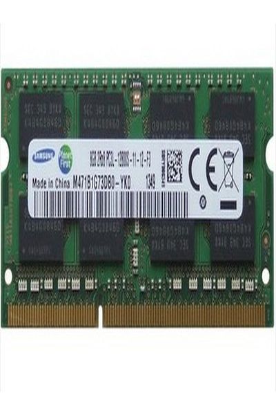 Samsung ذاكرة RAM DDR3 بسعة 8 جيجابايت بسرعة 1600 ميجاهرتز CL11 للابتوب